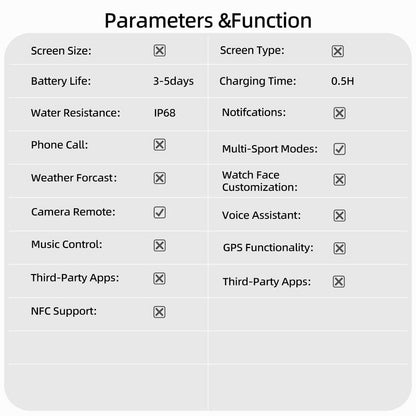 Smart Health Ring for Women Men Fitness Tracker with Heart Rate, Sleep Monitoring, Step Counting, IP68 Waterproof for Iphone and Android, No Subscription Fee