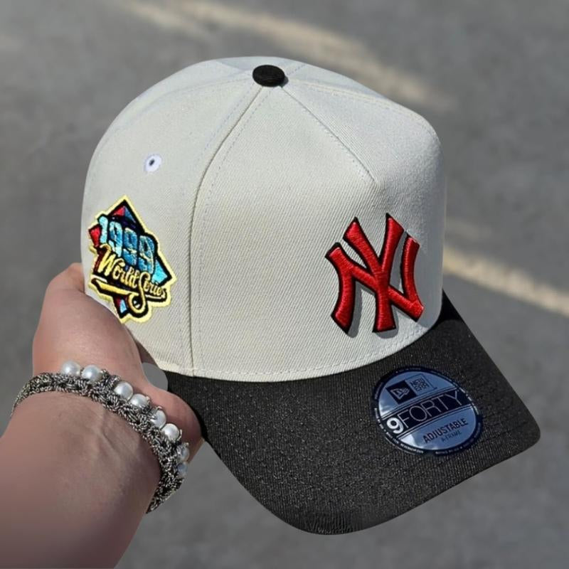 New Era 59FIFTY MLB NY Yankees Fitted Hat for Men & LA Dodgers Black Fitted Hat for Women | Modern Unisex Streetwear Fashion Adjustable Snapback Limited Edition Gorras Sombreros Collector