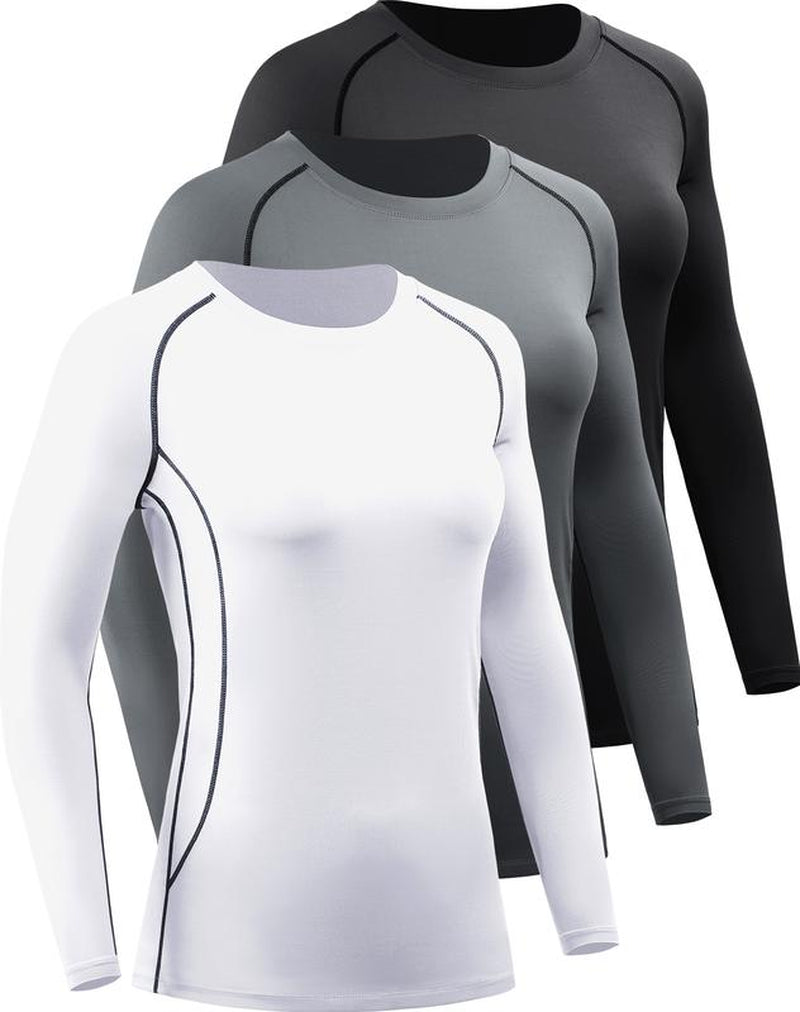 CADMUS Outdoorfun Women'S Workout Long Sleeve Shirts for Running, Yoga Hiking Shirt