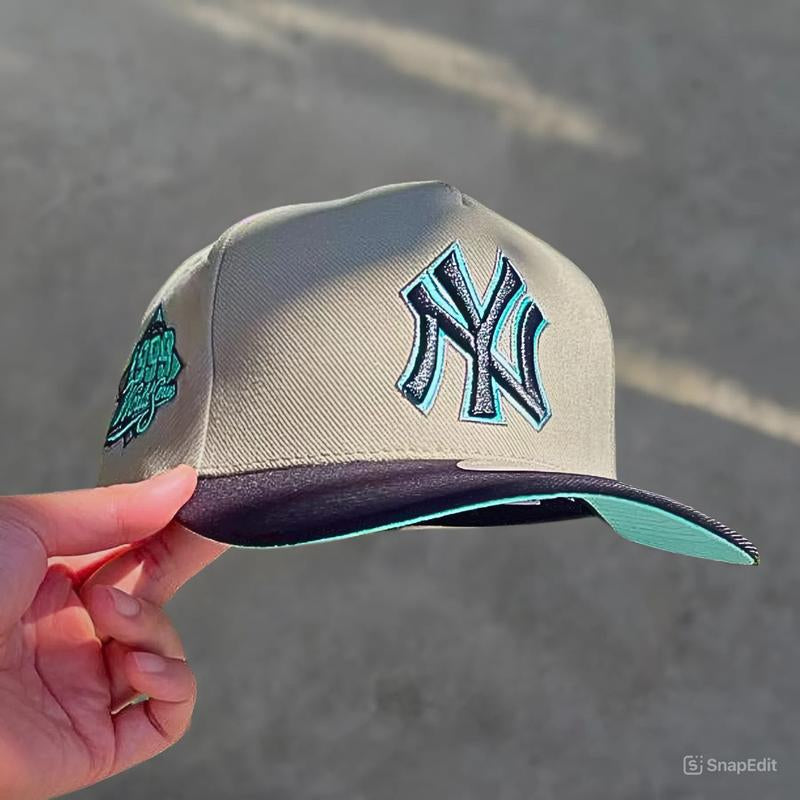 New Era 59FIFTY MLB NY Yankees Fitted Hat for Men & LA Dodgers Black Fitted Hat for Women | Modern Unisex Streetwear Fashion Adjustable Snapback Limited Edition Gorras Sombreros Collector