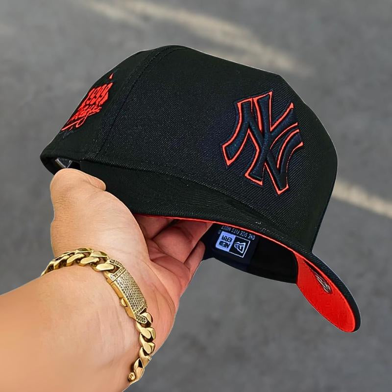 New Era 59FIFTY MLB NY Yankees Fitted Hat for Men & LA Dodgers Black Fitted Hat for Women | Modern Unisex Streetwear Fashion Adjustable Snapback Limited Edition Gorras Sombreros Collector