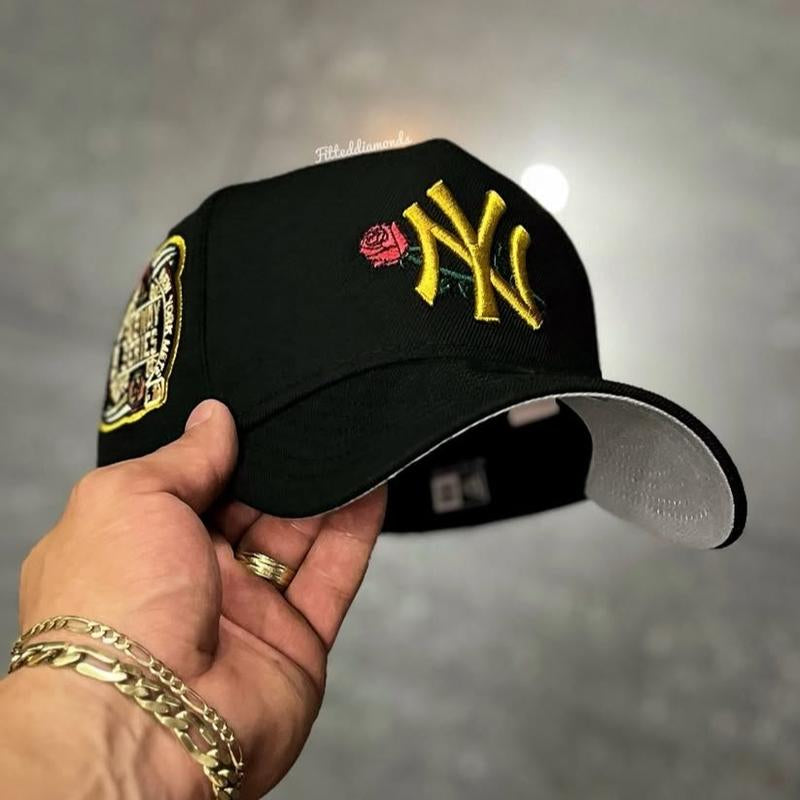 New Era 59FIFTY MLB NY Yankees Fitted Hat for Men & LA Dodgers Black Fitted Hat for Women | Modern Unisex Streetwear Fashion Adjustable Snapback Limited Edition Gorras Sombreros Collector