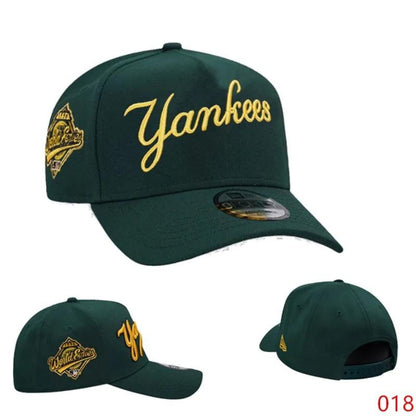 New Era 59FIFTY MLB NY Yankees Fitted Hat for Men & LA Dodgers Black Fitted Hat for Women | Modern Unisex Streetwear Fashion Adjustable Snapback Limited Edition Gorras Sombreros Collector