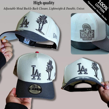 New Era 59FIFTY MLB NY Yankees Fitted Hat for Men & LA Dodgers Black Fitted Hat for Women | Modern Unisex Streetwear Fashion Adjustable Snapback Limited Edition Gorras Sombreros Collector