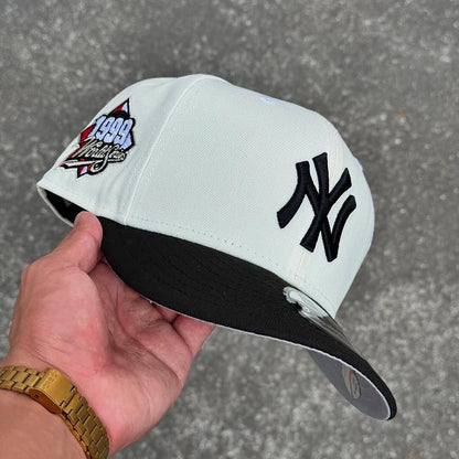New Era 59FIFTY MLB NY Yankees Fitted Hat for Men & LA Dodgers Black Fitted Hat for Women | Modern Unisex Streetwear Fashion Adjustable Snapback Limited Edition Gorras Sombreros Collector