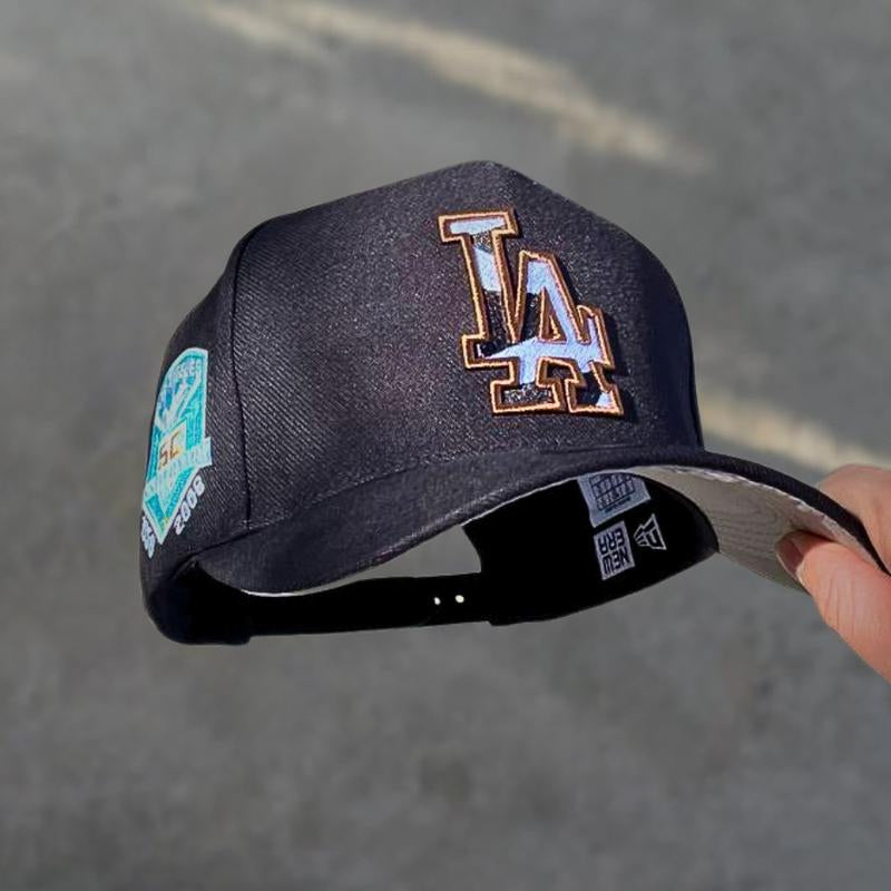 New Era 59FIFTY MLB NY Yankees Fitted Hat for Men & LA Dodgers Black Fitted Hat for Women | Modern Unisex Streetwear Fashion Adjustable Snapback Limited Edition Gorras Sombreros Collector