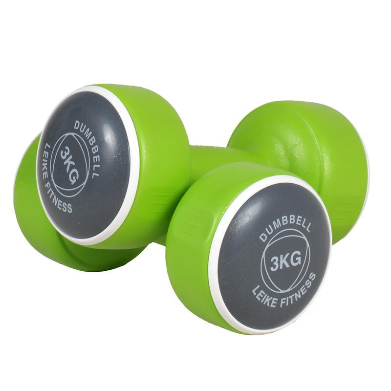 Dumbbell Women'S Fitness Equipment for Home Use, Slim Belly Barbell, Kettlebells, Children, Teenagers, Girls, Small Dumbbells, 3KG, One Pair