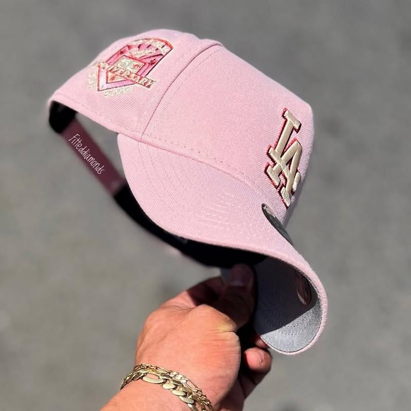 New Era 59FIFTY MLB NY Yankees Fitted Hat for Men & LA Dodgers Black Fitted Hat for Women | Modern Unisex Streetwear Fashion Adjustable Snapback Limited Edition Gorras Sombreros Collector