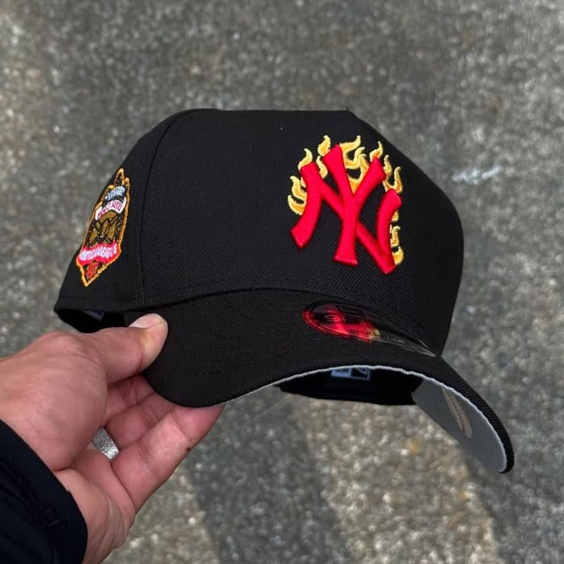 New Era 59FIFTY MLB NY Yankees Fitted Hat for Men & LA Dodgers Black Fitted Hat for Women | Modern Unisex Streetwear Fashion Adjustable Snapback Limited Edition Gorras Sombreros Collector