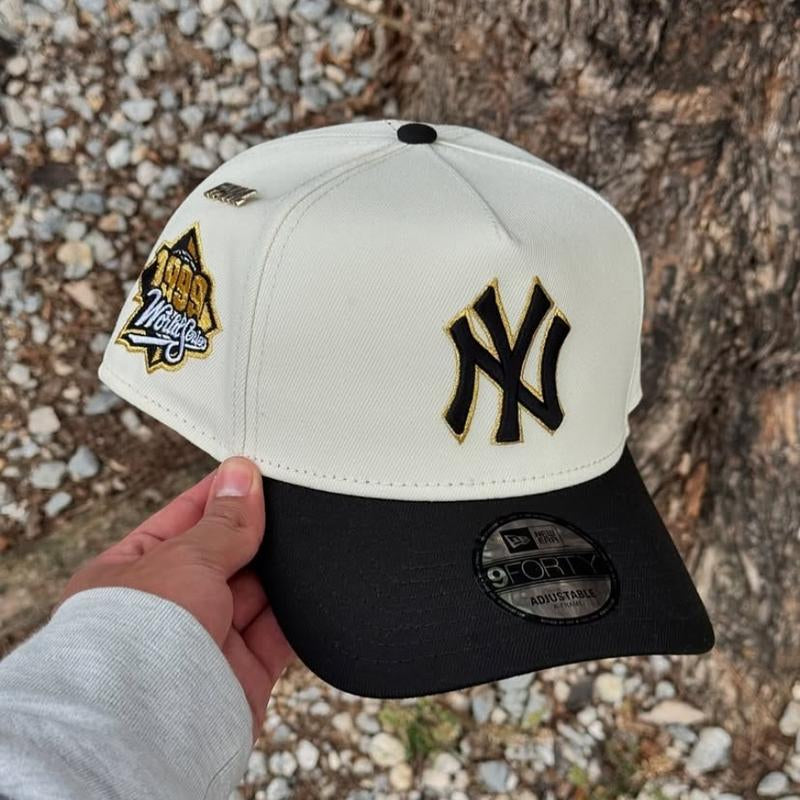 New Era 59FIFTY MLB NY Yankees Fitted Hat for Men & LA Dodgers Black Fitted Hat for Women | Modern Unisex Streetwear Fashion Adjustable Snapback Limited Edition Gorras Sombreros Collector