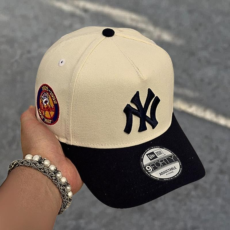 New Era 59FIFTY MLB NY Yankees Fitted Hat for Men & LA Dodgers Black Fitted Hat for Women | Modern Unisex Streetwear Fashion Adjustable Snapback Limited Edition Gorras Sombreros Collector