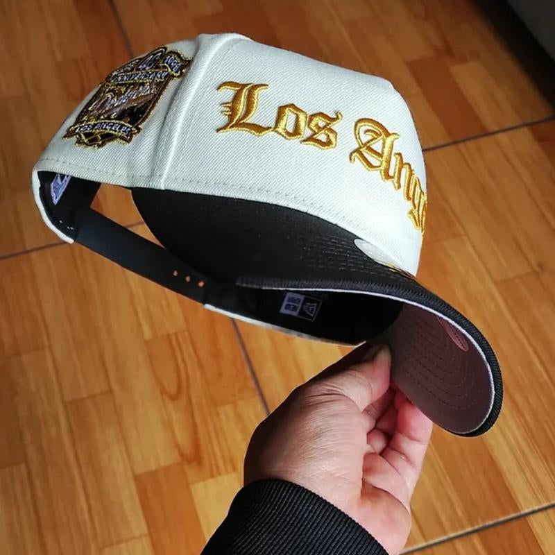 New Era 59FIFTY MLB NY Yankees Fitted Hat for Men & LA Dodgers Black Fitted Hat for Women | Modern Unisex Streetwear Fashion Adjustable Snapback Limited Edition Gorras Sombreros Collector